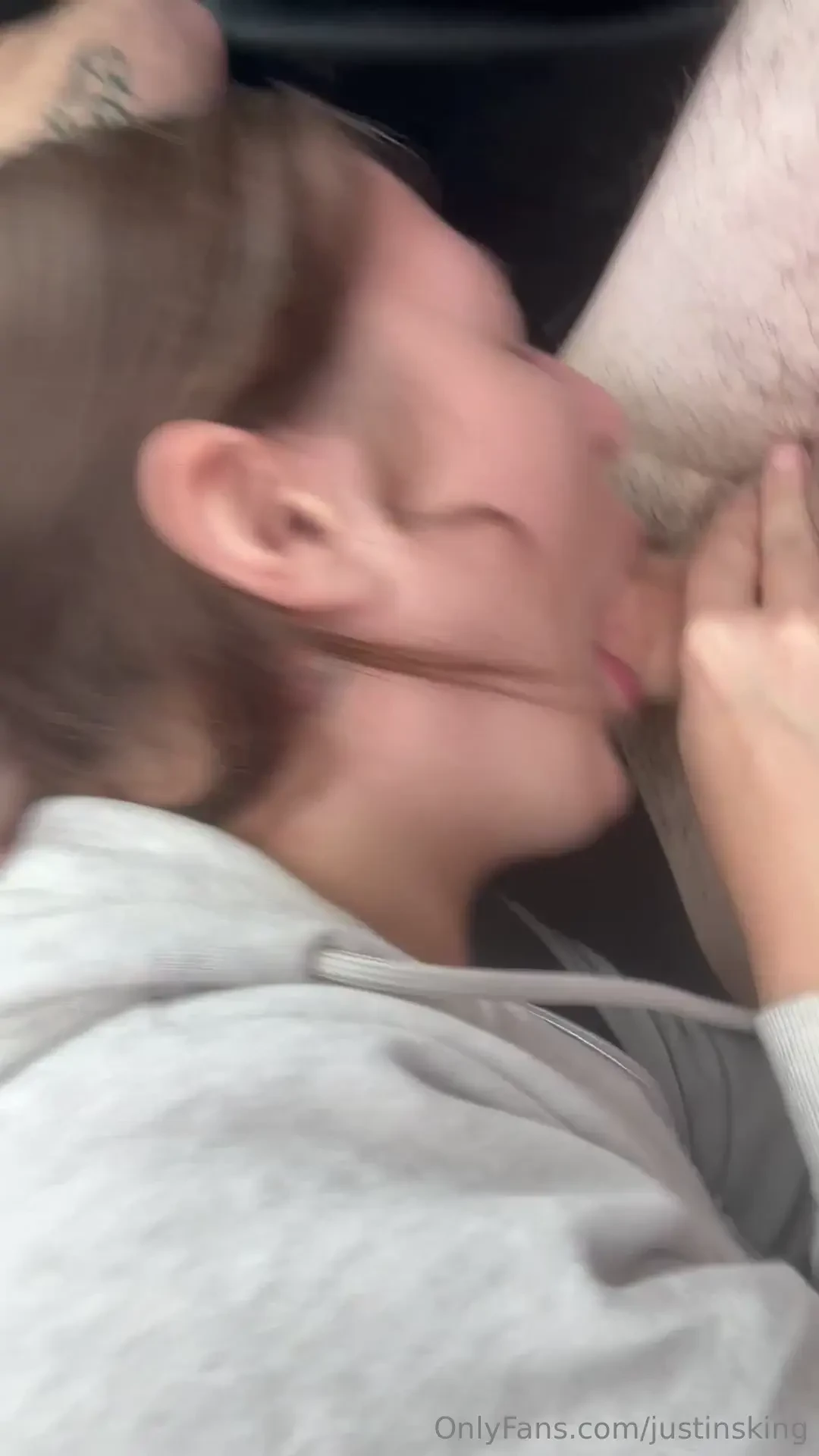 Felt so good to make my girl deep throat my cock 