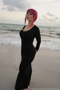 Makima black dress set behind the scenes hd 8k quality part 7