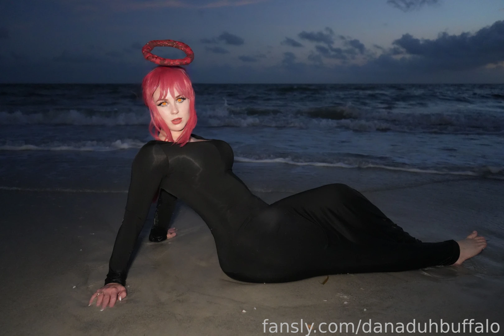 Makima black dress set behind the scenes hd 8k quality part 11 