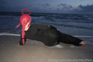 Makima black dress set behind the scenes hd 8k quality part 18