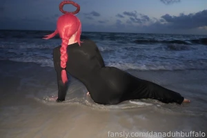 Makima black dress set behind the scenes hd 8k quality part 9