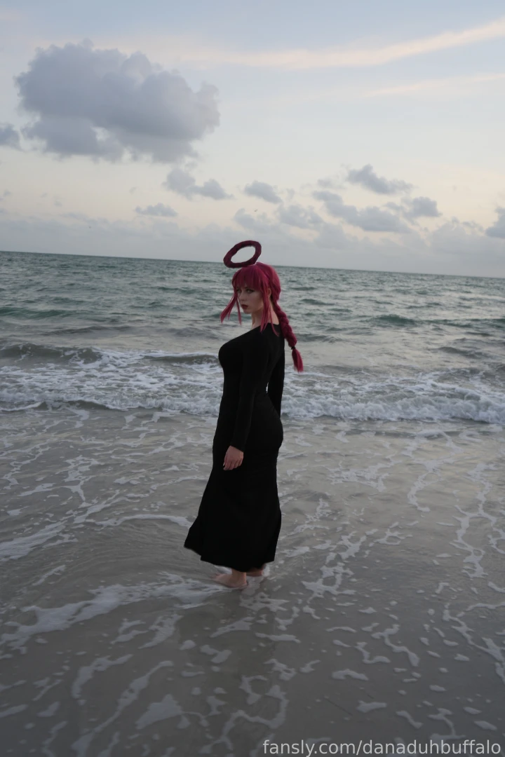 Makima black dress set behind the scenes hd 8k quality part 30 