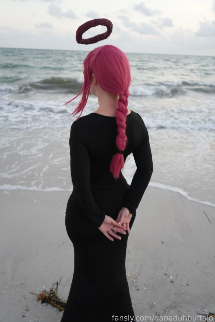 Makima black dress set behind the scenes hd 8k quality part 14 