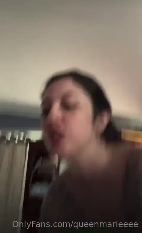 Watch me swallow daddy s dick and cum 