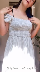 I would love for someone to come and peel my summer dresses off of me