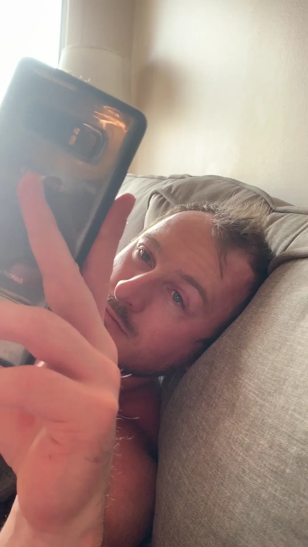 How we snug and watch tv haha 