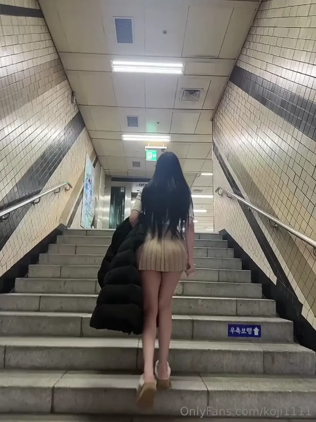 If you take the subway in korea you can see me 