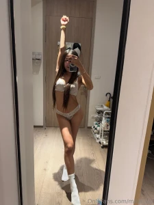 Just me my lingerie and your imagination which one is your favorite part 2