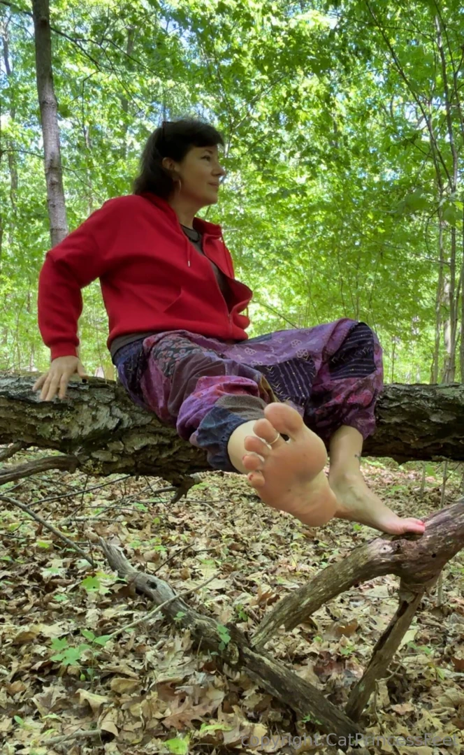 In my happy place barefoot ofc tip if ud take me on forest adventures part 2 