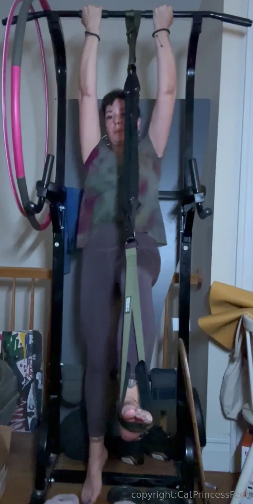 Todays feet n workouts 