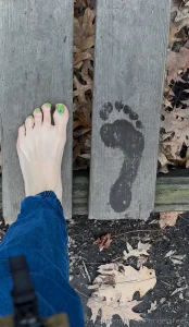 Mmm in the forest barefoot amp fresh green pedi dirty feet plus the part 3