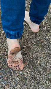 Mmm in the forest barefoot amp fresh green pedi dirty feet plus the part 1