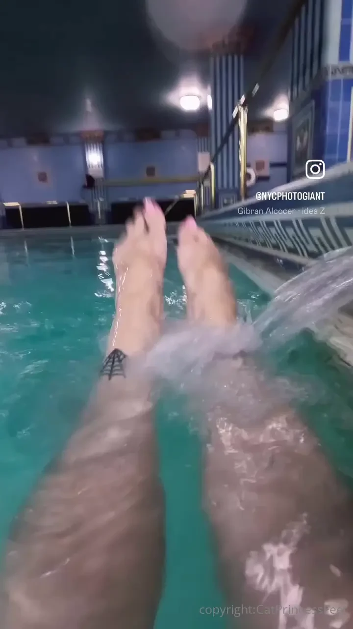 Delicious pool feet longer version for my vips only ofc enjoyyy part 1 