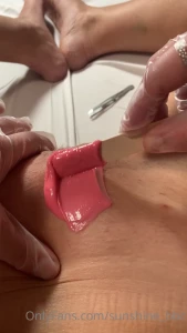 Ever wonder waxing is like for a woman some of us like the pain maybe