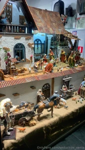 In this photo there is a whole love story hidden among old streets and