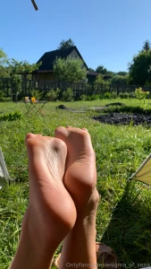 The comfort of the tent the rustle of the leaves and the warm touch of