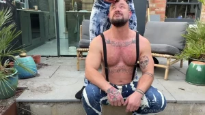 Behind the scenes skinheads from our recent shoot