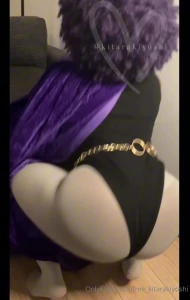 6 min raven cosplay oil tight ripping