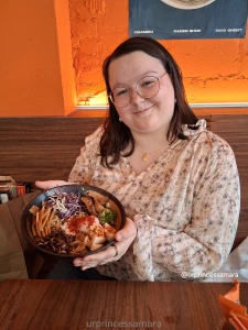 Pretty dinner for a prettier girl