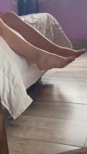 What are you doing watching my hot feet