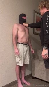 Watch me smack this bitch up and make him worship me i trample him and