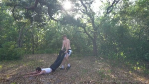 Wedgie so hard he had no choice but to submit