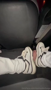 Public movie theater foot humiliation - full video