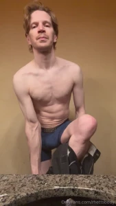 Here s a short video of me undressing after work