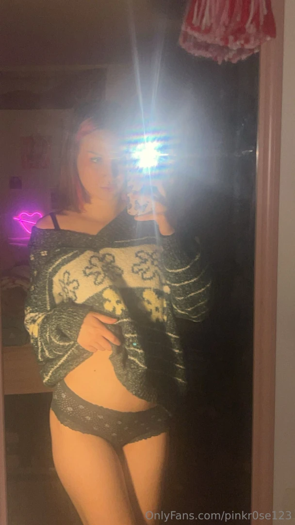 In my xmas sweater and panties part 1 