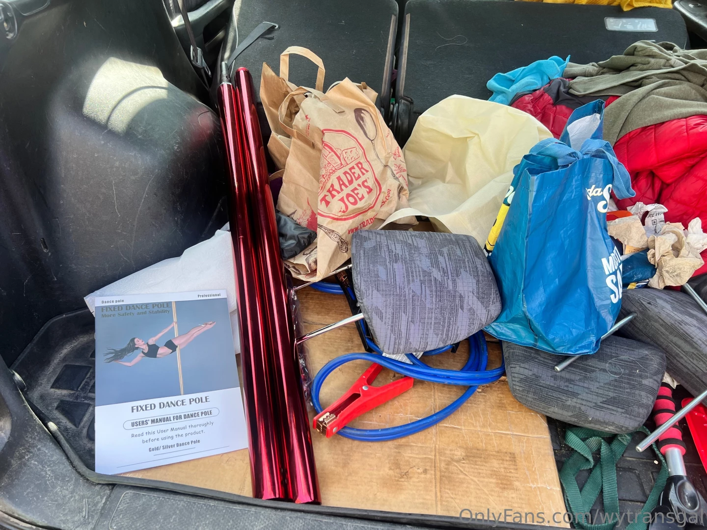 Stripper pole content will prob be available wednesday 