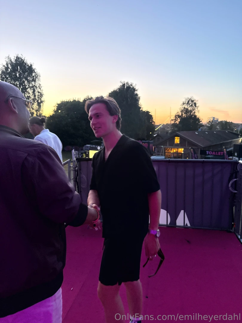 Been to a festival this weekend together with my management 