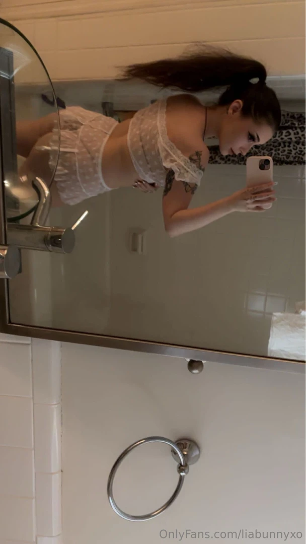 Trying on new outfits so i went to california to film something the 