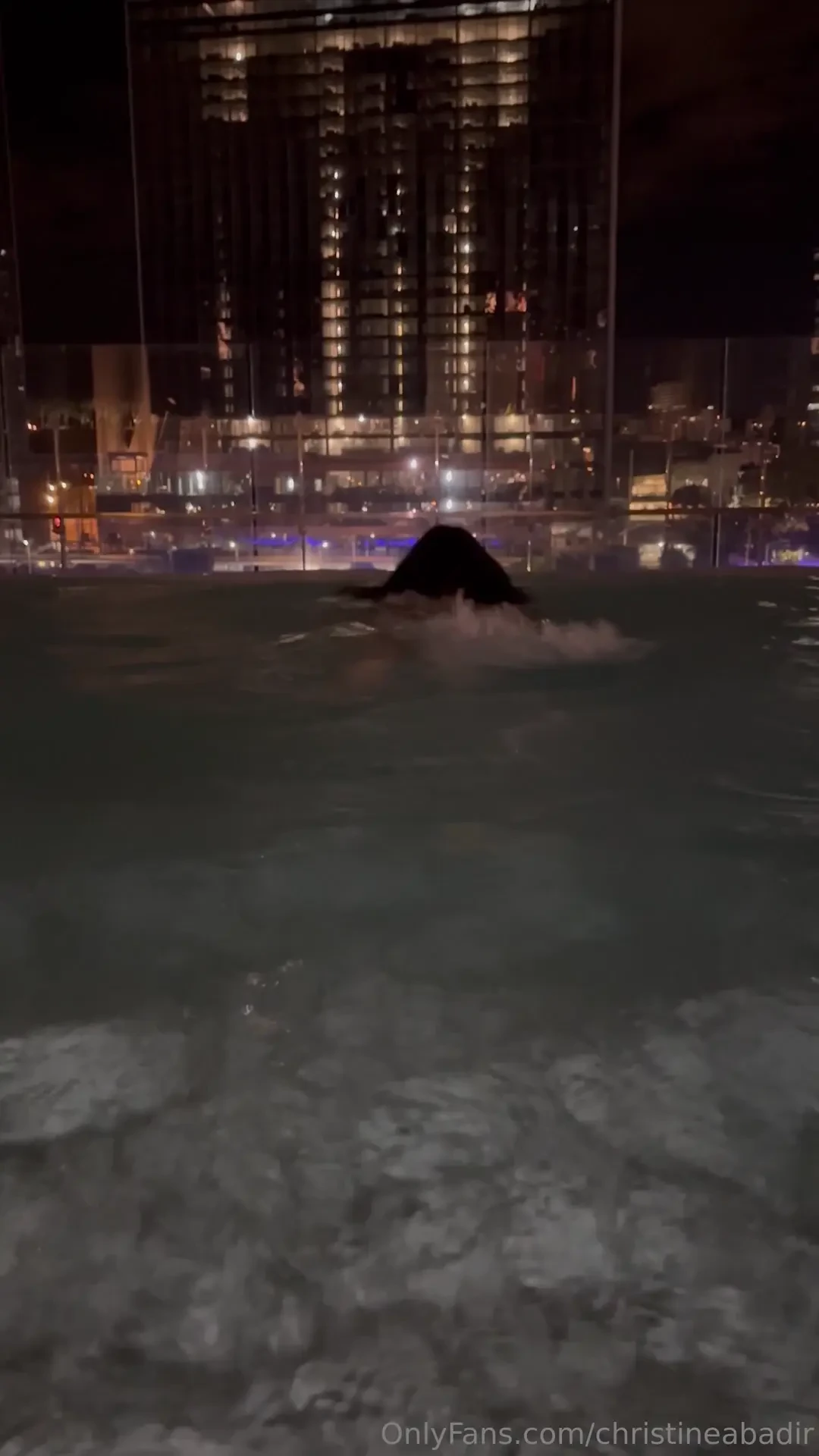 The pool was heated and so nice 