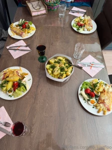 Not a sexual post but i wanted to share the food we ate for easter d