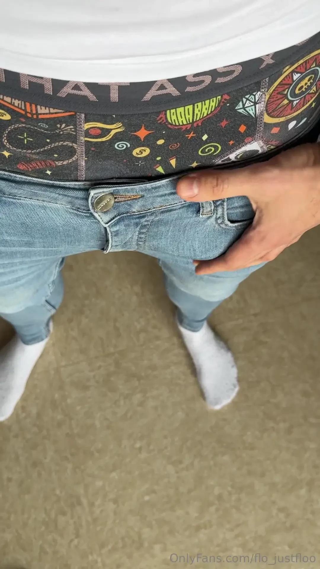 Huge content drop 1 2 with my super spray-on legend london jeans i had part 4 