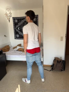 Fuuuck wearing these jeans and sagging them felt so fucking hot i didn part 9