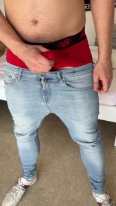 Fuuuck wearing these jeans and sagging them felt so fucking hot i didn part 2
