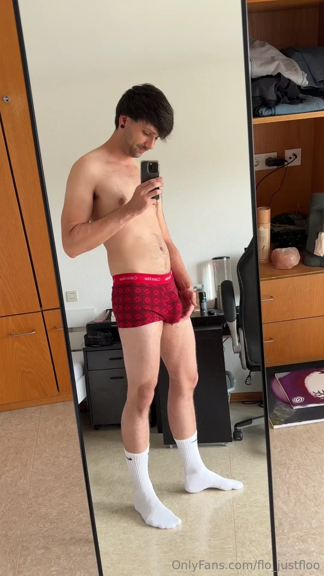 Red ck boxers part 1 