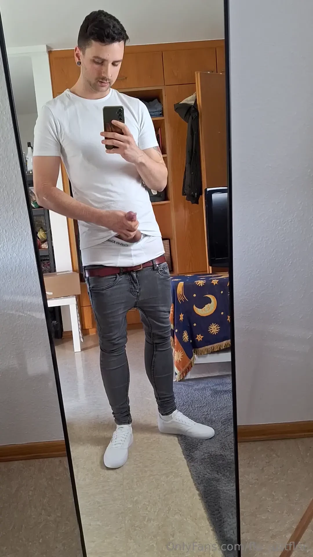 A few various clips and pictures sagging skinny jeans my dick my boner 