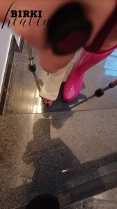 Down stairs and up again with plaster foot and crutches will that go