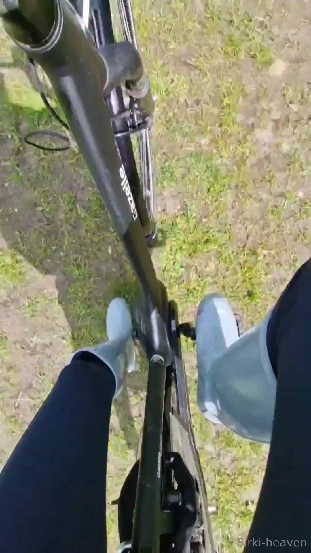 In one of these videos i hurt myself ouch i buckle my right foot 