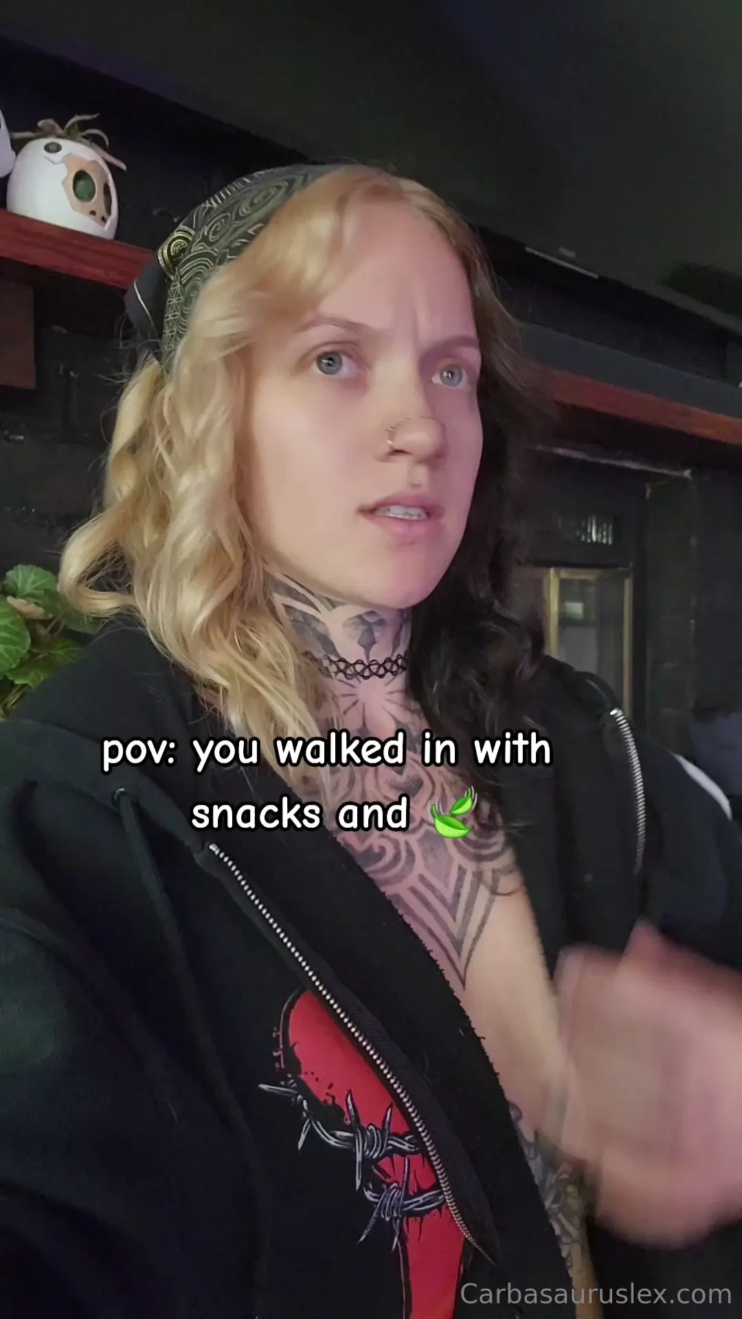 Forbidden tiktok friday if you walk in with weed and snacks you are 