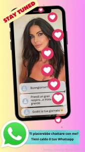 Stay tuned stay tuned and keep your whatsapp warm resta sintonizzato e