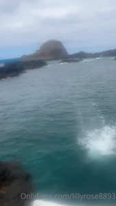 Beach day jumping was so much fun