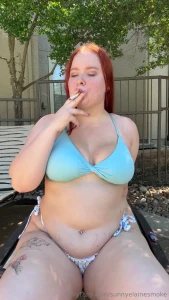 Poolside smoke