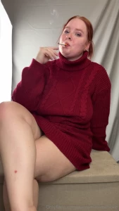 Watch me get unbelievably sweaty in a sweater