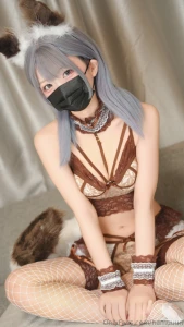 Anal masturbation fox cosplay about 10min part 1
