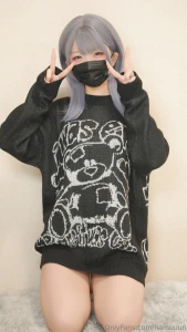 Electric massager masturbation private knitwear about 10min