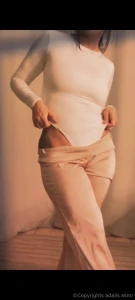 Caressing the body while you watch me is my favorite i love sneaking