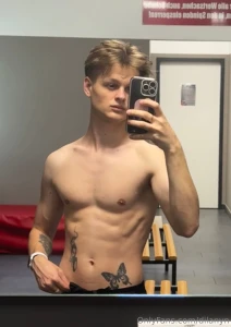 After running on the treadmill